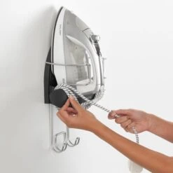 Brabantia Ironing Board Hanger And Iron Store In Black -Simple Bathroom 1000010236 alt03