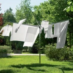 Brabantia 4 Arm Top Spinner Rotary Washing Line, 50m -Simple Bathroom 1000025139 alt01