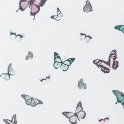 Dunelm Butterfly Shower Curtain -Simple Bathroom 1000037801 alt02