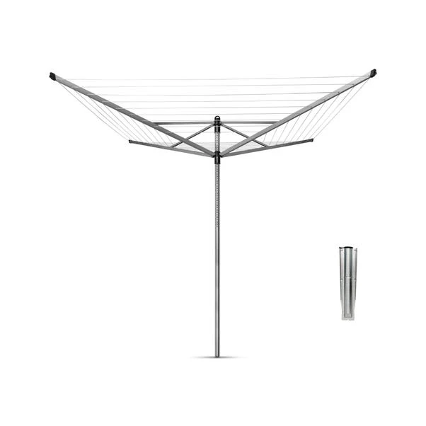 Brabantia 4 Arm Rotary Liftomatic Airer, 60m 5 Brabantia 4 Arm Rotary Liftomatic Airer, 60m - Image 3
