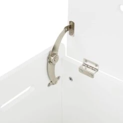 Lloyd Pascal Verona White Laundry Basket -Simple Bathroom 1000087265 alt04