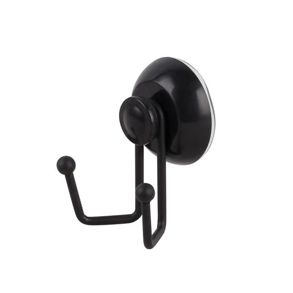 Elements Wire Suction Double Hook Black 4 Elements Wire Suction Double Hook Black - Image 2