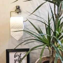 Dunelm Monkey Toilet Roll Holder -Simple Bathroom 1000109699 alt03