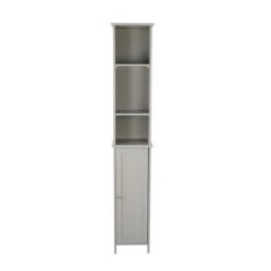 Lloyd Pascal Rimini Grey Tall Cabinet -Simple Bathroom 1000114251 alt02