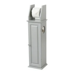 Lloyd Pascal Verona Grey Toilet Roll Holder -Simple Bathroom 1000114891 alt03