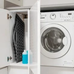 Addis Fold Flat Grey Laundry Basket 12 Addis Fold Flat Grey Laundry Basket -Simple Bathroom 1000139223 alt04