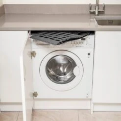 Addis Fold Flat Grey Laundry Basket 13 Addis Fold Flat Grey Laundry Basket -Simple Bathroom 1000139223 alt05