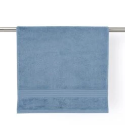 Dunelm Denim Egyptian Cotton Towel -Simple Bathroom 1000139999 alt02