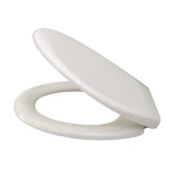 Dunelm Duroplast White Toilet Seat -Simple Bathroom 1000140038 alt03