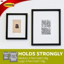 3M Command Command Medium Large Value Pack -Simple Bathroom 1000158825 alt03