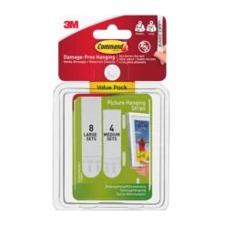 3M Command Command Medium Large Value Pack -Simple Bathroom 1000158825 alt05