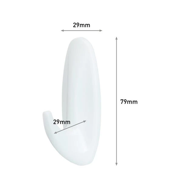 3M Command Command Medium Hooks 4 3M Command Command Medium Hooks - Image 2