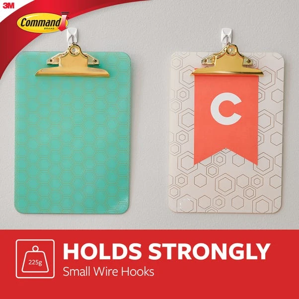3M Command Command Small Wire Hooks 6 3M Command Command Small Wire Hooks - Image 4