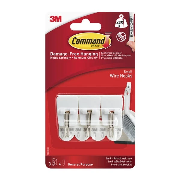 3M Command Command Small Wire Hooks 8 3M Command Command Small Wire Hooks - Image 6