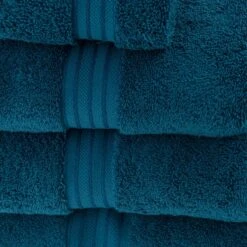 Dunelm Egyptian Cotton Peacock Towel 10 Dunelm Egyptian Cotton Peacock Towel -Simple Bathroom 1000159780 alt02