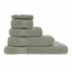 Dunelm Sage Green Egyptian Cotton Towel -Simple Bathroom 1000164244 alt04