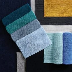 Dunelm Silver Mini Bobble Bath Mat -Simple Bathroom 1000167178 alt01