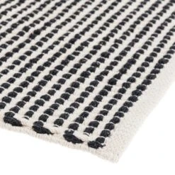 Dunelm Flat Weave Monochrome Bath Mat -Simple Bathroom 1000167233 alt02