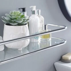 Lloyd Pascal Silver Over Cistern Tidy -Simple Bathroom 1000169001 alt04