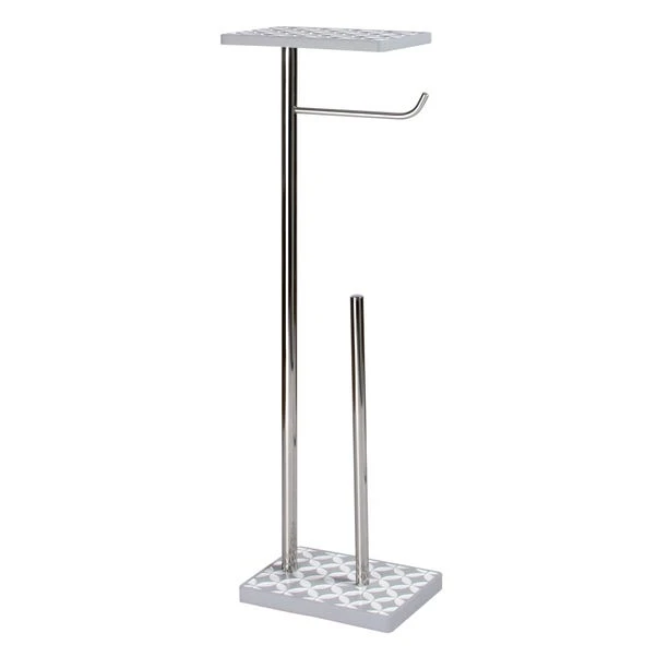 Dunelm Geo Tile Toilet Butler And Shelf 4 Dunelm Geo Tile Toilet Butler And Shelf - Image 2