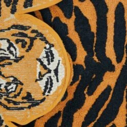 Dunelm Tiger Bath Mat -Simple Bathroom 1000180385 alt02