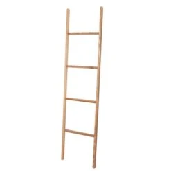The Edited Life Ash Wood Ladder -Simple Bathroom 1000180762 alt01