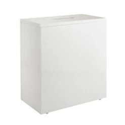 Lloyd Pascal Jasper White Gloss Bathroom Tidy With Removable Lid -Simple Bathroom 1000185935 alt02