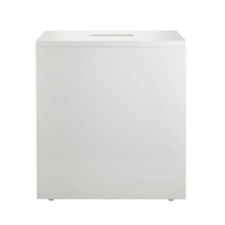 Lloyd Pascal Jasper White Gloss Bathroom Tidy With Removable Lid -Simple Bathroom 1000185935 alt03