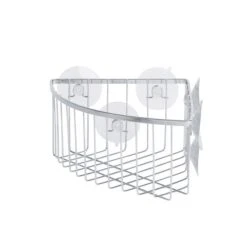 Dunelm Aquarack Deep Corner Basket -Simple Bathroom 30050552 alt03