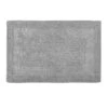 Dunelm Super Soft Reversible Silver Bath Mat -Simple Bathroom 30122138