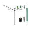 Brabantia 4 Arm Liftomatic Rotary Washing Line With Accessories, 50m 2 Brabantia 4 Arm Liftomatic Rotary Washing Line With Accessories, 50m -Simple Bathroom 30158901