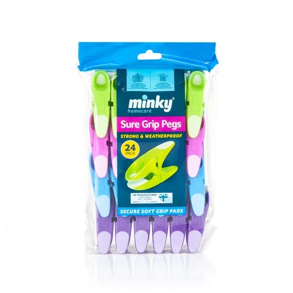 Minky Sure Grip Pegs 3 Minky Sure Grip Pegs