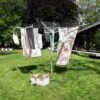 Brabantia 4 Arm Liftomatic Rotary Washing Line With Ground Spike, 50m