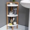 Elements Bamboo 3 Tier Corner Caddy