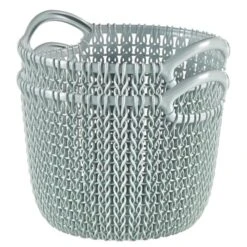 Curver Knit 3 Litre Round Basket -Simple Bathroom 30216266 alt05