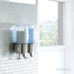 Simplehuman Double Shower Soap Pump