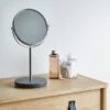 Dunelm Grey Resin Mirror -Simple Bathroom 30240730