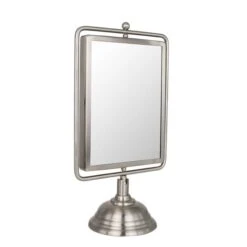 Dunelm Keepers Lodge Satin Nickel Mirror