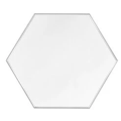 Dunelm Hexagonal Bevelled Mirror, 40cm