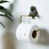 Dunelm Monkey Toilet Roll Holder -Simple Bathroom 30443263