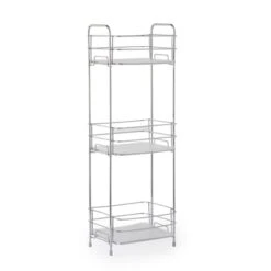 Dunelm Essentials 3 Tier Storage Caddy -Simple Bathroom 30443296 alt02