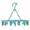 Candy Rose Teal Peg Hanger