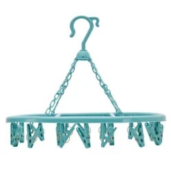 Candy Rose Teal Peg Hanger