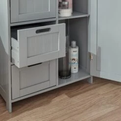 GFW Grey Shaker Bathroom Unit -Simple Bathroom 30488512 alt04