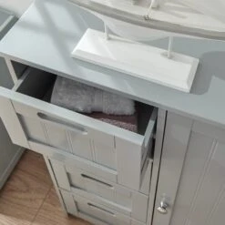 GFW Grey Shaker Bathroom Unit -Simple Bathroom 30488512 alt05