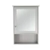 Lloyd Pascal Rimini Grey Mirror Cabinet