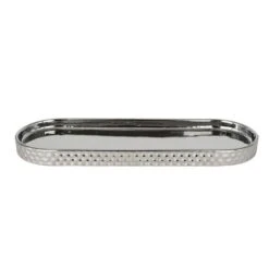 Dunelm Silver Hammered Tray