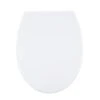Dunelm Duroplast White Toilet Seat