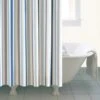 Dunelm Nautical Bold Stripe XL Shower Curtain -Simple Bathroom 30607264
