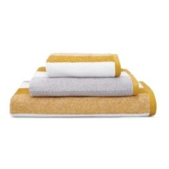 Elements Stripe Ochre Towel